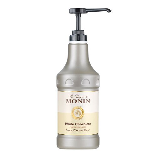 Monin Gourmet Sauce - White Chocolate 1